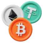 All cryptocurrencies are supported at Sticky Wilds Online Casino